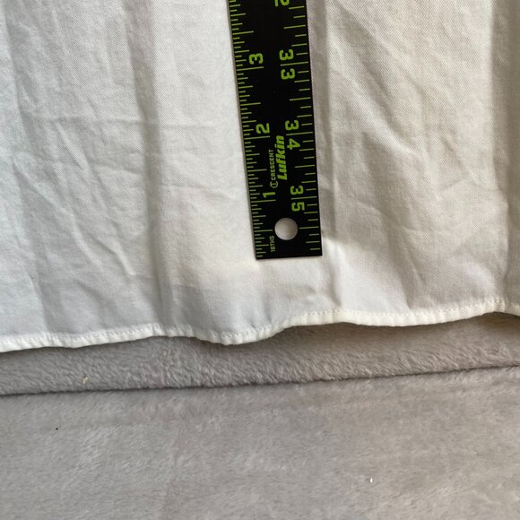 Eddie Bauer Mens Shirt 3XLT Relaxed Fit Cotton Short Sleeve Casual White - Picture 5 of 16